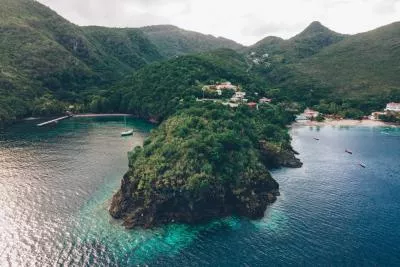 photo de la Anse Dufour et Noire en Martinique 